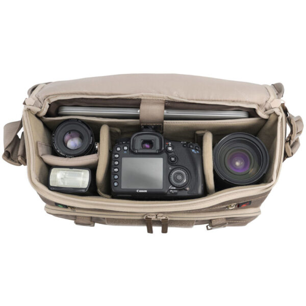 Vanguard VEO RANGE 38 BG MESSENGER CAMERA BAG - TAN - Image 2