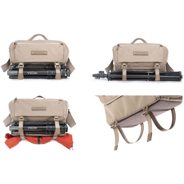 Vanguard VEO RANGE 38 BG MESSENGER CAMERA BAG - TAN - Image 4