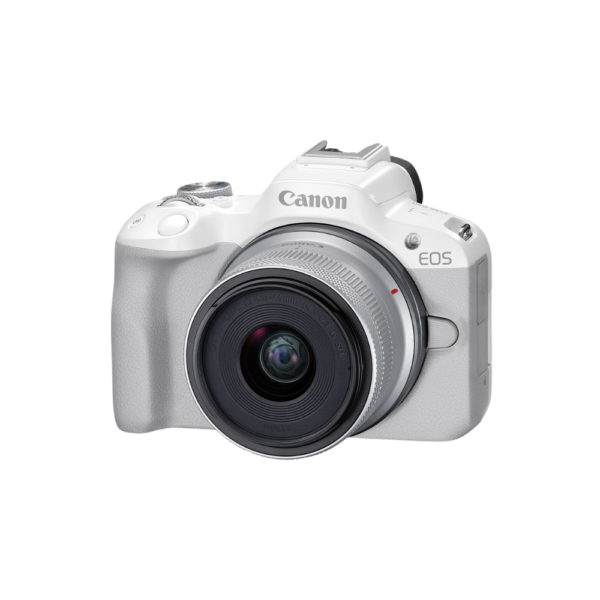 Canon EOS R50 Mirrorless Camera with RF-S18-45mm Lens - Image 2