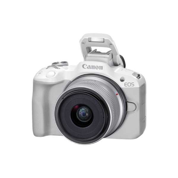 Canon EOS R50 Mirrorless Camera with RF-S18-45mm Lens - Image 4