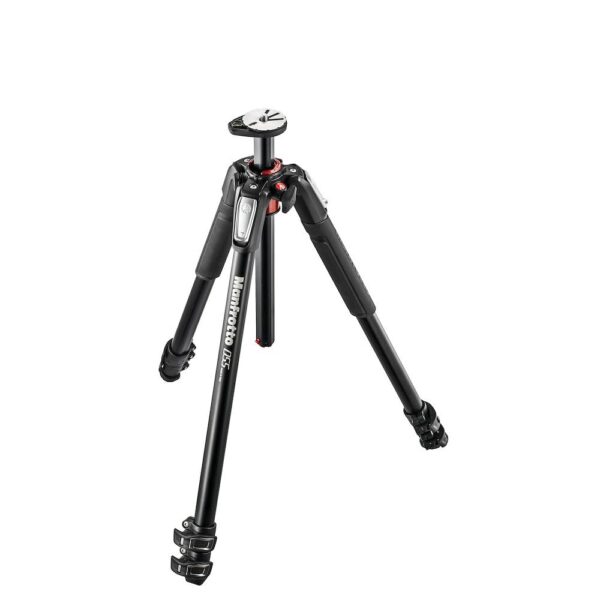 Manfrotto MT055XPRO3 055 Aluminium 3-Section Tripod with Horizontal Column (Black) - Image 2