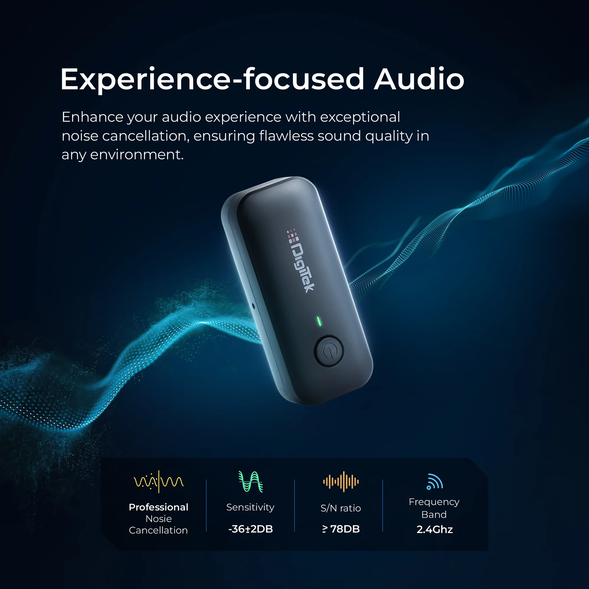 Digitek DWM-106) 2-in-1 Wireless Microphone System - Image 8