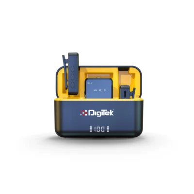 Digitek DWM-110 2-in-1 Wireless Microphone System with 2.4GHz RF