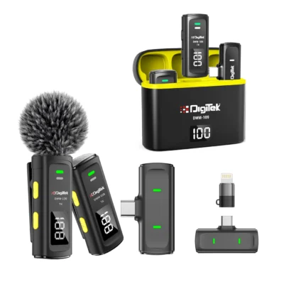 Digitek DWM-109 2-in-1 Wireless Microphone System