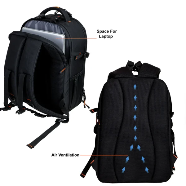 Kamron P100 PRO Camera Backpack - Image 5