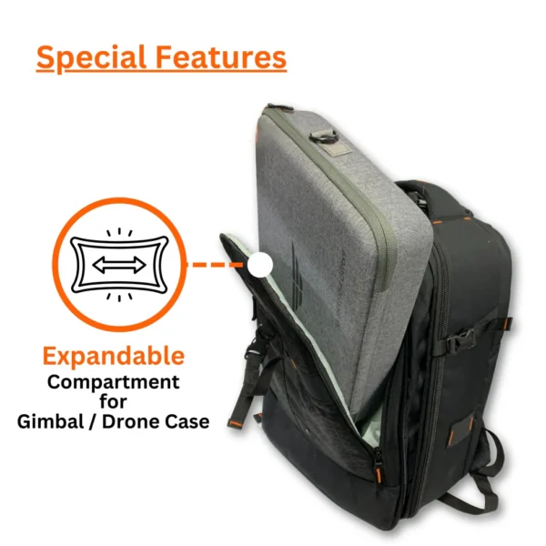 Kamron P100 PRO Camera Backpack - Image 6