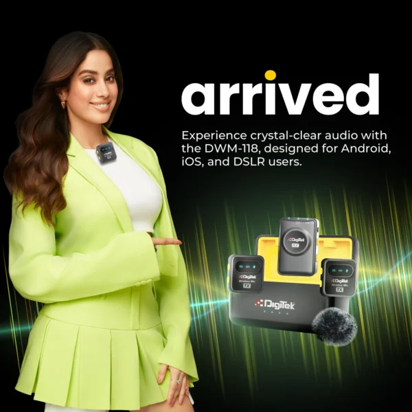 Digitek DWM-118 2-in-1 Wireless Microphone - Image 2