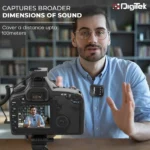 Digitek DWM 101 Pro Wireless Microphone System with ANC Noise Reduction - Image 8