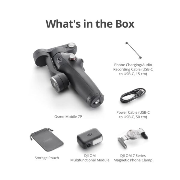 DJI Osmo Mobile 7P Smartphone Gimbal, DJI OM7P - Image 9