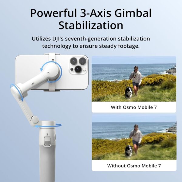 DJI Osmo Mobile 7 Smartphone Gimbal, DJI OM7 - Image 9